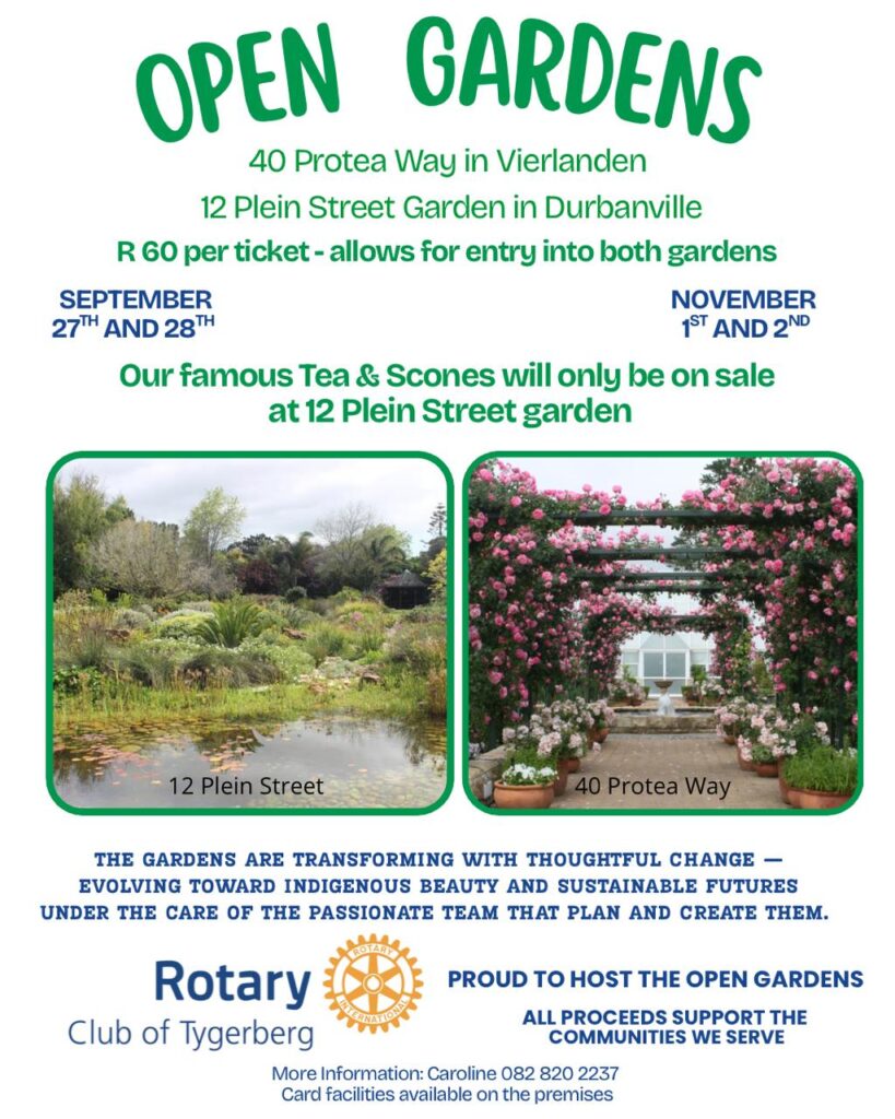 Durbanville Open Gardens